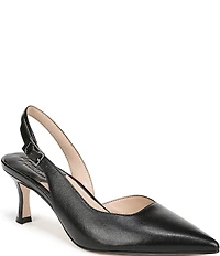 Naturalizer 27 EDIT Felicia 4 Leather Slingback Dress Heels