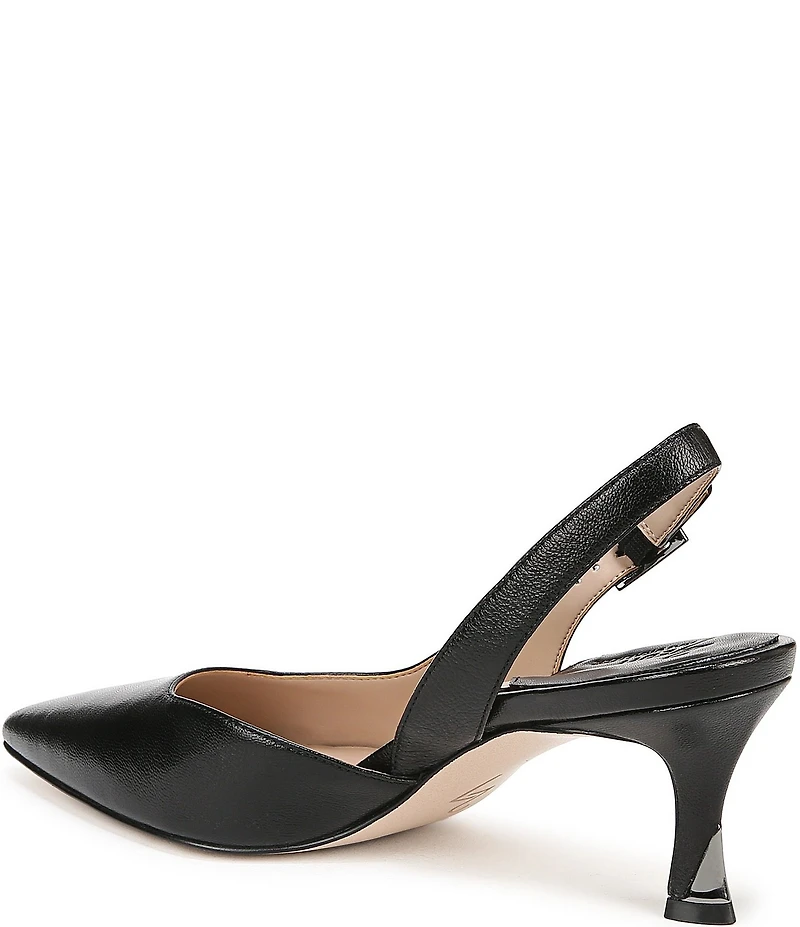 Naturalizer 27 EDIT Felicia 4 Leather Slingback Dress Heels