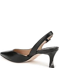 Naturalizer 27 EDIT Felicia 4 Leather Slingback Dress Heels