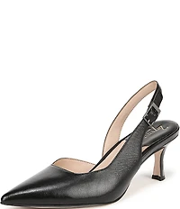 Naturalizer 27 EDIT Felicia 4 Leather Slingback Dress Heels
