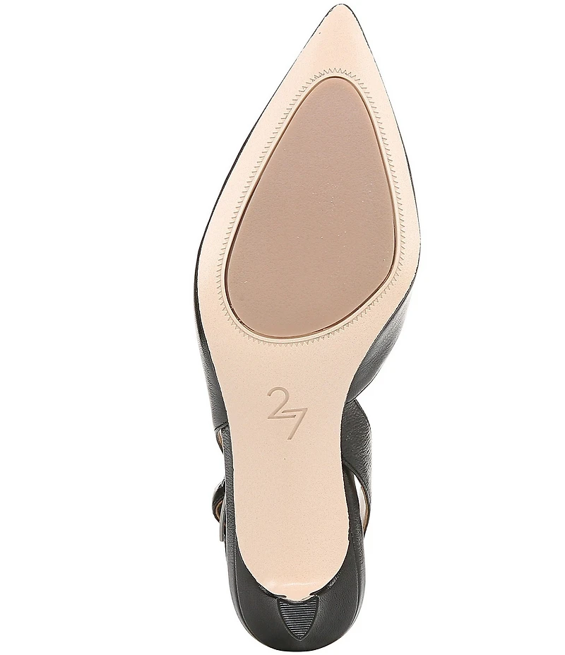Naturalizer 27 EDIT Felicia 4 Leather Slingback Dress Heels