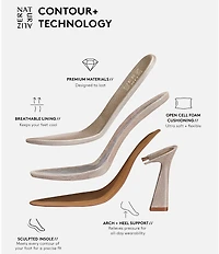 Naturalizer 27 EDIT Felicia 4 Leather Slingback Dress Heels