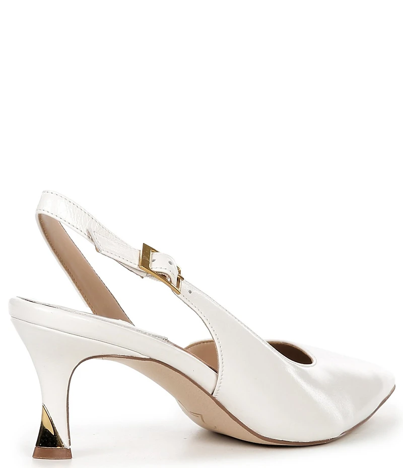 Naturalizer 27 EDIT Felicia 4 Leather Slingback Dress Heels