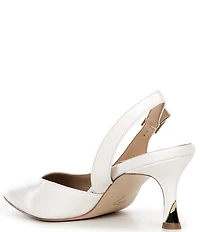 Naturalizer 27 EDIT Felicia 4 Leather Slingback Dress Heels