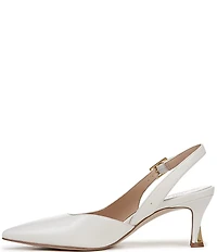 Naturalizer 27 EDIT Felicia 4 Leather Slingback Dress Heels