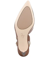 Naturalizer 27 EDIT Felicia Leather Slingback Dress Pumps