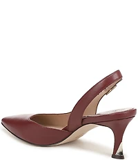 Naturalizer 27 EDIT Felicia Leather Slingback Dress Pumps
