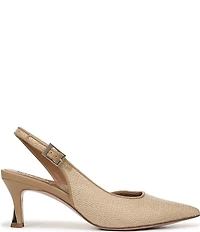 Naturalizer 27 Edit Felicia Raffia Slingback Pumps