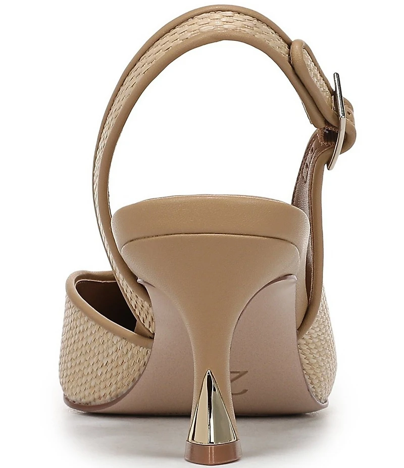 Naturalizer 27 Edit Felicia Raffia Slingback Pumps