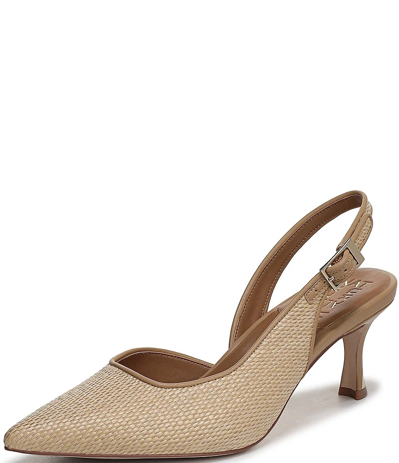 Naturalizer 27 Edit Felicia Raffia Slingback Pumps