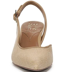 Naturalizer 27 Edit Felicia Raffia Slingback Pumps