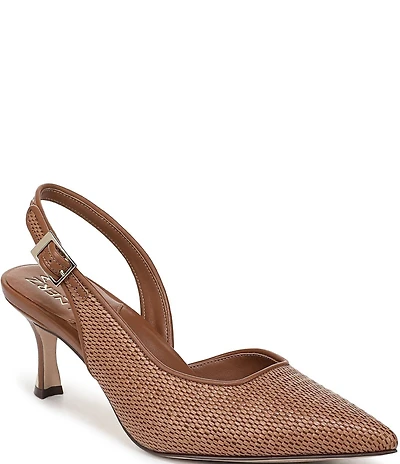 Naturalizer 27 Edit Felicia Raffia Slingback Pumps