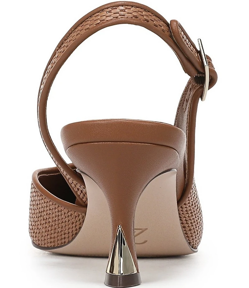 Naturalizer 27 Edit Felicia Raffia Slingback Pumps