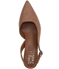 Naturalizer 27 Edit Felicia Raffia Slingback Pumps