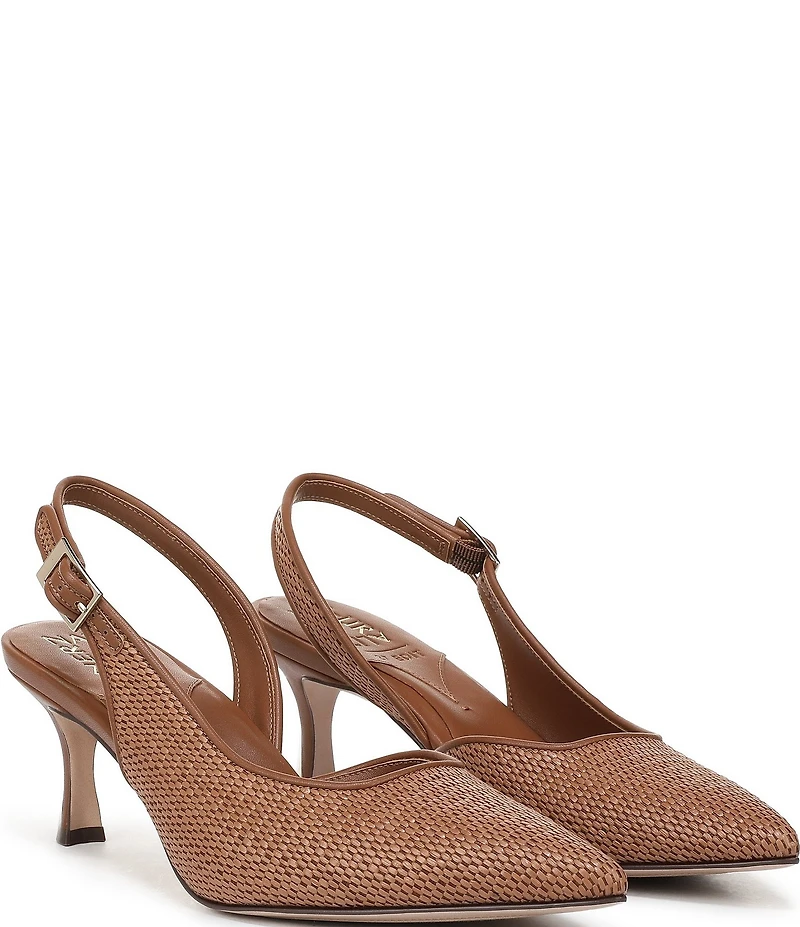Naturalizer 27 Edit Felicia Raffia Slingback Pumps