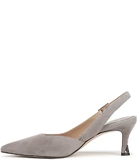 Naturalizer 27 EDIT Felicia Suede Slingback Dress Heels