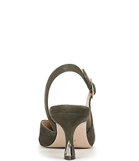 Naturalizer 27 EDIT Felicia Suede Slingback Dress Heels