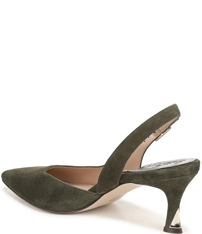 Naturalizer 27 EDIT Felicia Suede Slingback Dress Heels