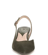 Naturalizer 27 EDIT Felicia Suede Slingback Dress Heels