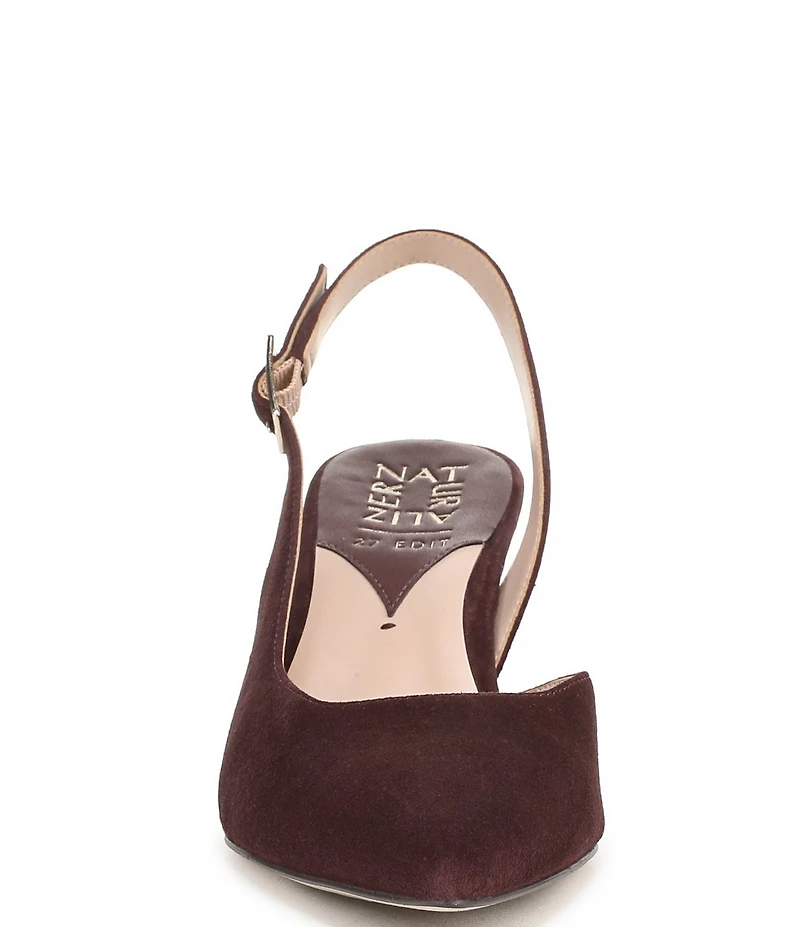 Naturalizer 27 EDIT Felicia Suede Slingback Dress Heels