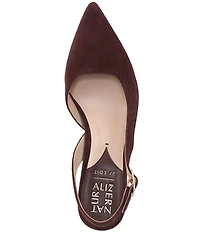 Naturalizer 27 EDIT Felicia Suede Slingback Dress Heels