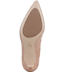 Naturalizer 27 EDIT Francis Croco Embossed Leather Dress Pumps