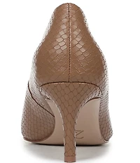 Naturalizer 27 EDIT Francis Snake Embossed Leather Dress Pumps