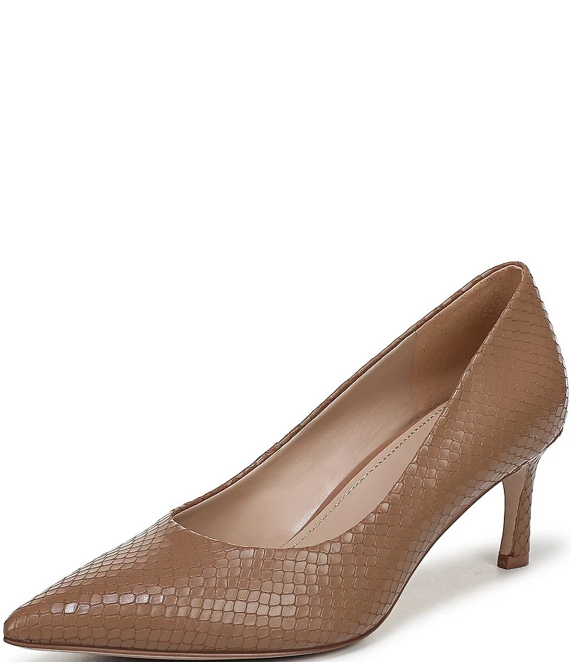 Naturalizer 27 EDIT Francis Snake Embossed Leather Dress Pumps