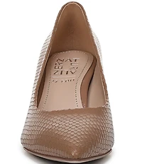 Naturalizer 27 EDIT Francis Snake Embossed Leather Dress Pumps
