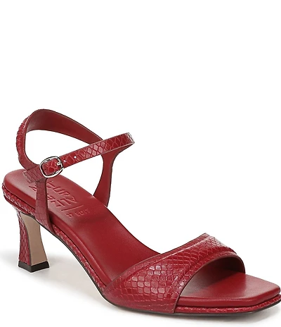 Naturalizer 27 EDIT Grace Leather Ankle Strap Dress Sandals