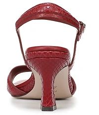 Naturalizer 27 EDIT Grace Leather Ankle Strap Dress Sandals