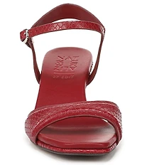 Naturalizer 27 EDIT Grace Leather Ankle Strap Dress Sandals