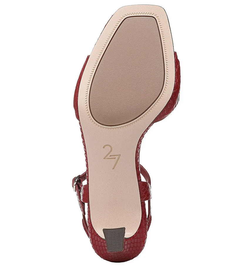 Naturalizer 27 EDIT Grace Leather Ankle Strap Dress Sandals