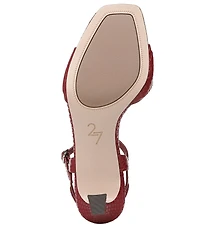 Naturalizer 27 EDIT Grace Leather Ankle Strap Dress Sandals