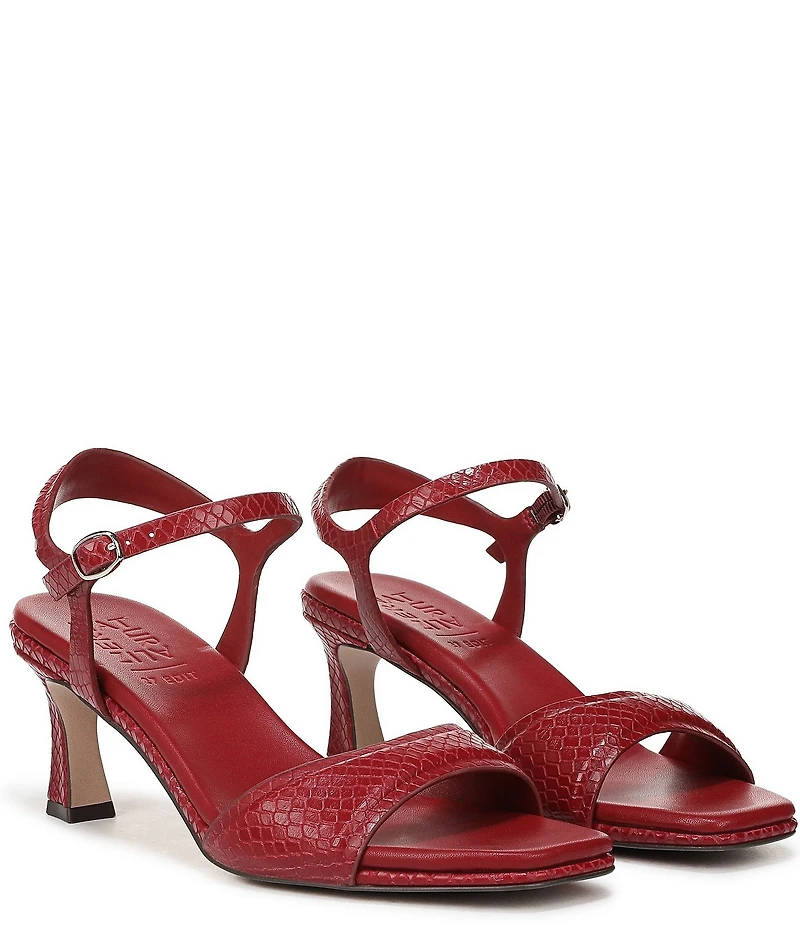 Naturalizer 27 EDIT Grace Leather Ankle Strap Dress Sandals