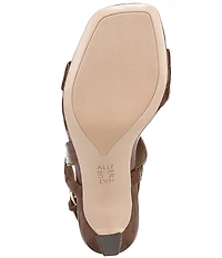 Naturalizer 27 EDIT Suri Crocodile Embossed Leather Slingback Dress Sandals