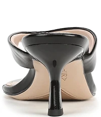 Naturalizer 27 EDIT Tressa Crinkle Thong Stiletto Dress Sandals