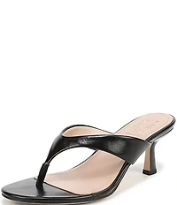 Naturalizer 27 EDIT Tressa Crinkle Thong Stiletto Dress Sandals
