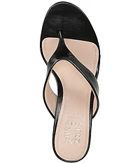 Naturalizer 27 EDIT Tressa Crinkle Thong Stiletto Dress Sandals