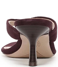 Naturalizer 27 EDIT Tressa Suede Thong Stiletto Dress Sandals