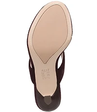 Naturalizer 27 EDIT Tressa Suede Thong Stiletto Dress Sandals