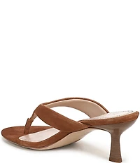 Naturalizer 27 EDIT Tressa Suede Thong Stiletto Dress Sandals