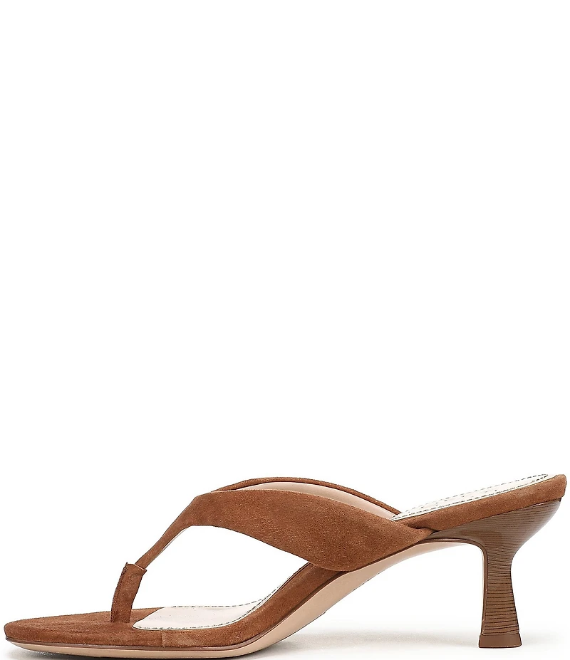 Naturalizer 27 EDIT Tressa Suede Thong Stiletto Dress Sandals