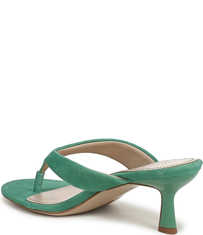 Naturalizer 27 EDIT Tressa Suede Thong Stiletto Dress Sandals