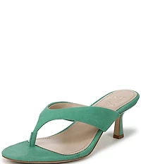 Naturalizer 27 EDIT Tressa Suede Thong Stiletto Dress Sandals