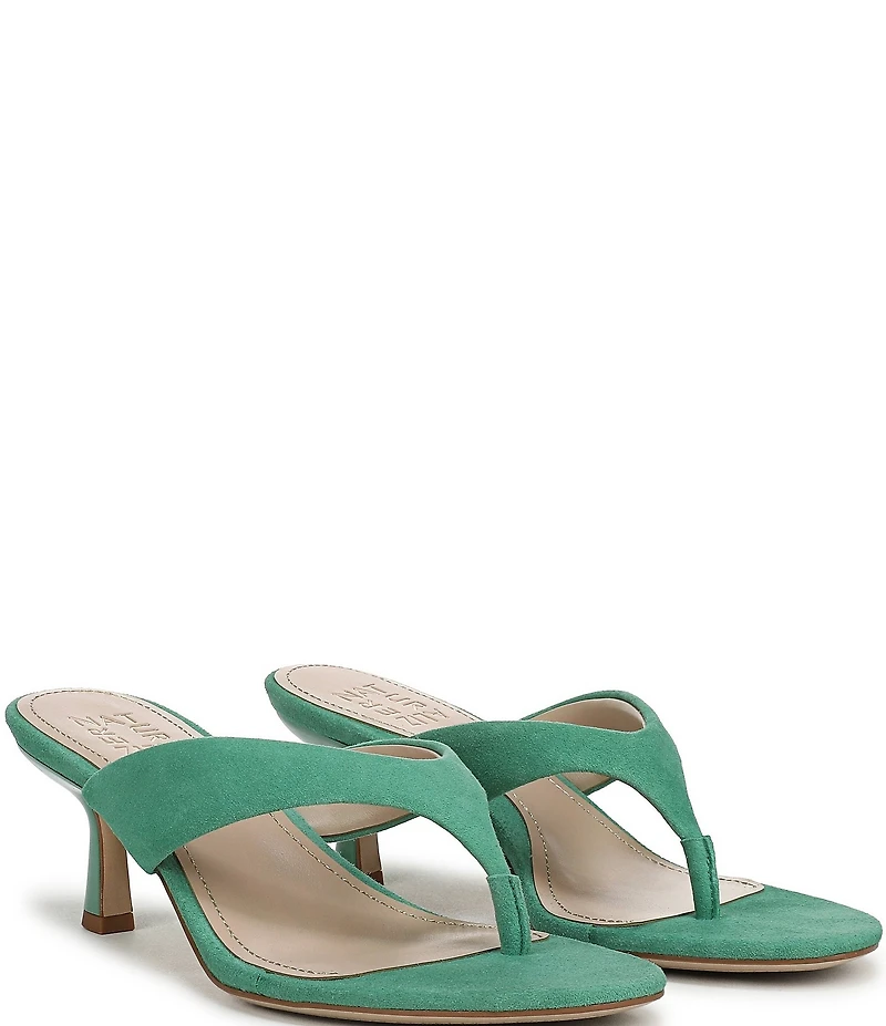 Naturalizer 27 EDIT Tressa Suede Thong Stiletto Dress Sandals