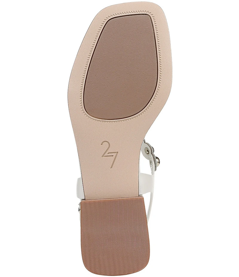Naturalizer 27 EDIT Nara Leather Studded Thong Flat Sandals