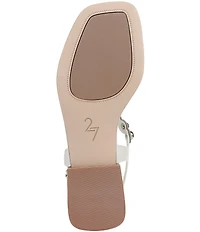 Naturalizer 27 EDIT Nara Leather Studded Thong Flat Sandals