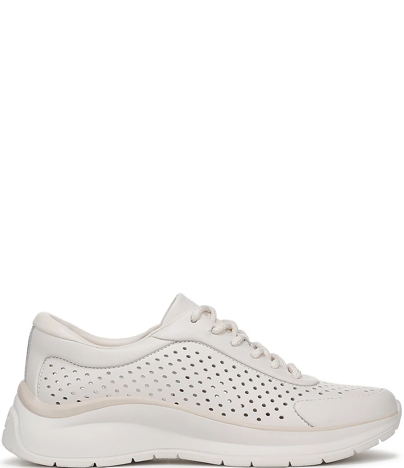 Naturalizer Adapt Perf Leather Lace Up Sneakers