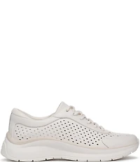 Naturalizer Adapt Perf Leather Lace Up Sneakers